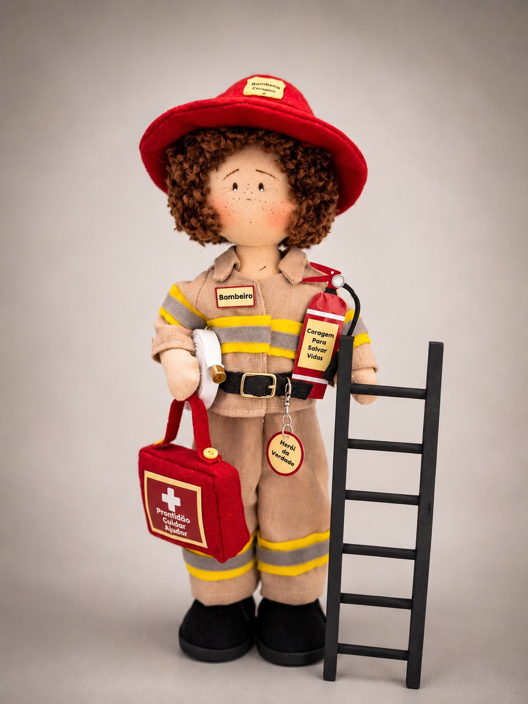 Boneco Bombeiro
